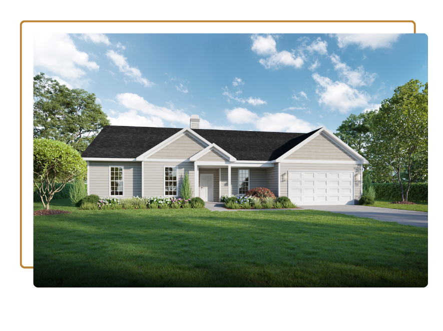 Charlston home outdoor street view graphic