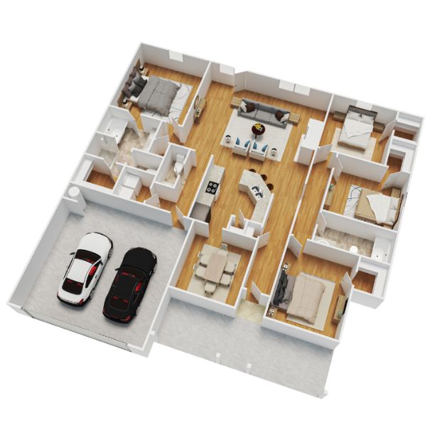 Pre-designed home plan