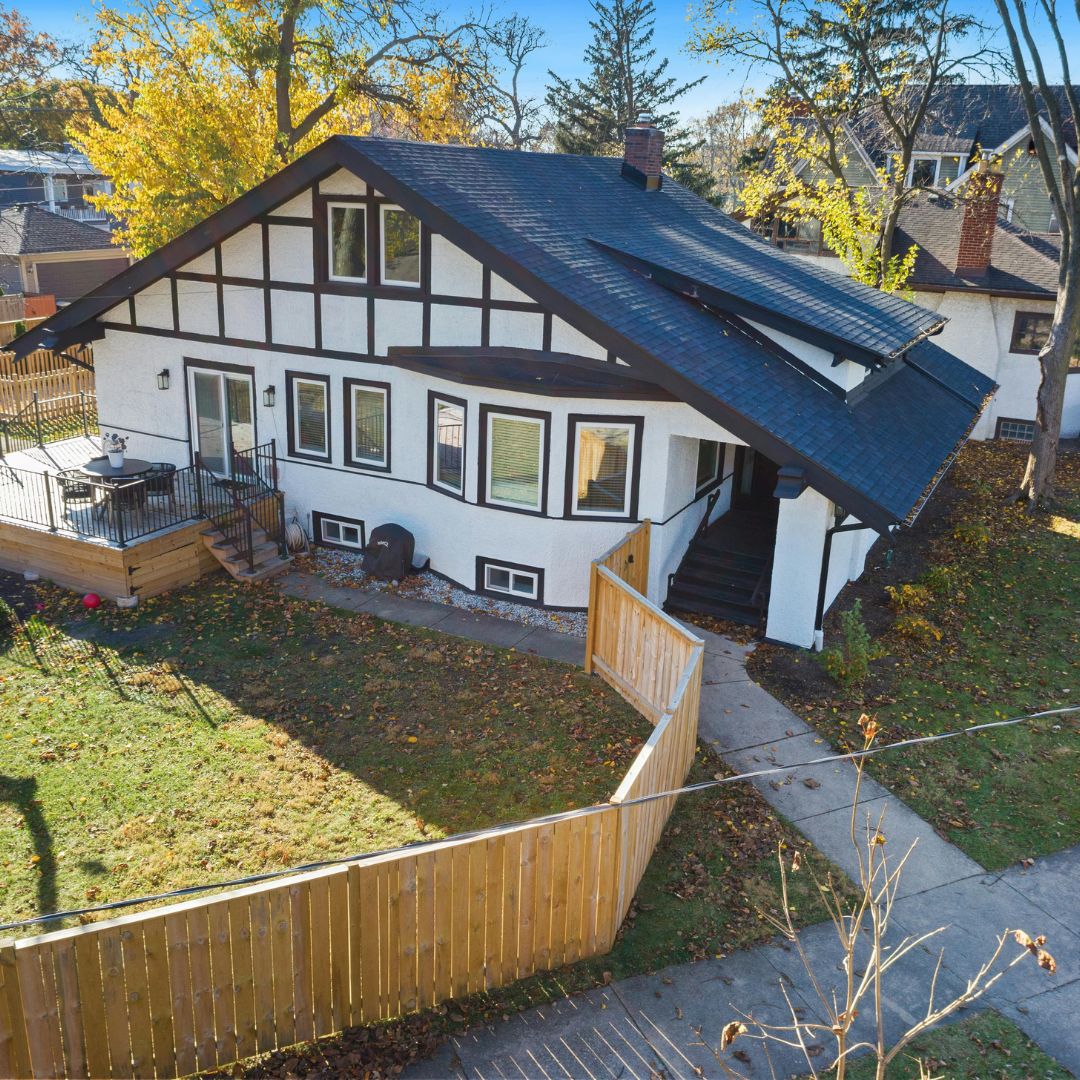 A home with solar panel